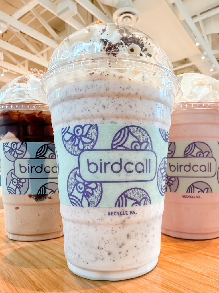birdcall milkshakes 