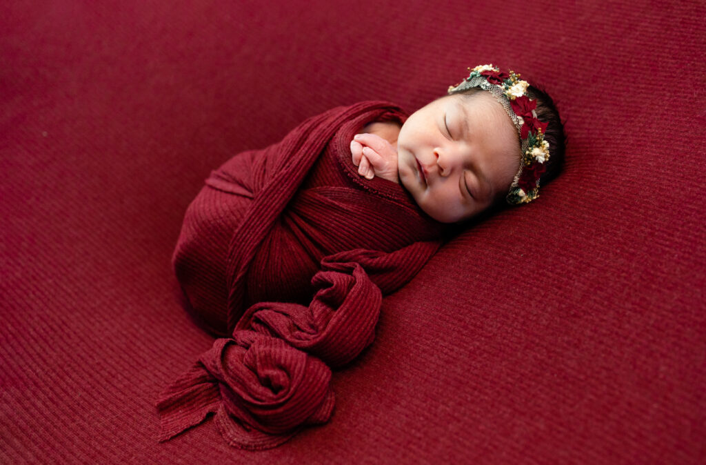 Newborn photography wrap inspiration 